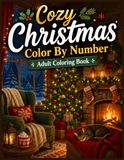 Cozy Christmas Color by Number Adult Coloring Book