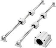 VEVOR Lineaire Geleiders SFC25, 2-Pack 1000 Mm Lineaire Rails & 4 Stuks Schuifblokken