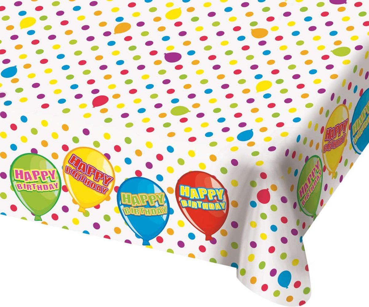 Folat Happy Birthday Tafelkleed 180x130cm