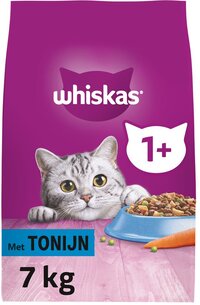 Whiskas Adult 1+ Kattenbrokken - Tonijn - 7kg