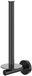 IVY Bond Porte-rouleau de papier toilette Montage mural 2 rouleaux Noir Chrome PVD