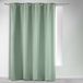 HomeMaison Verduisteringsgordijn met zeilringen Saliegroen Polyester 135 x 240 cm