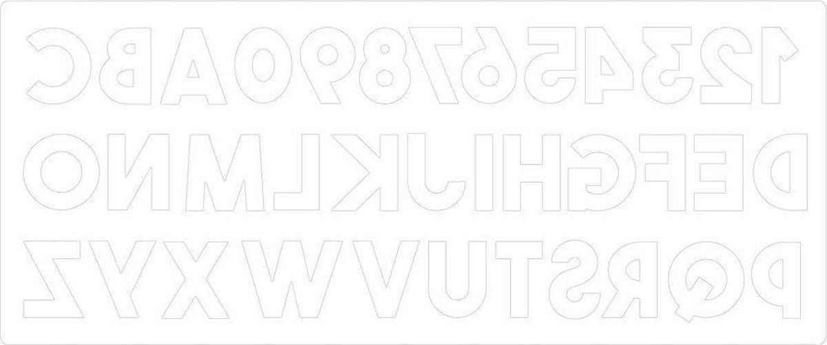 Sizzix Bigz XL die Chunky alphabet - 0630454259695