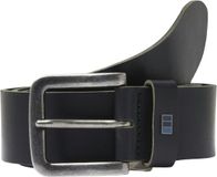 JACK & JONES Casual leren riem Klassieke lederen riem met gaatjes JACFLAG LEDEREN RIEM 4 CM NOOS