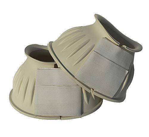Rhinegold Klittenband Over-Reach Laarzen - X Large - Wit