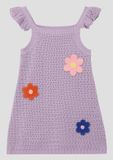 s.Oliver Robe trapèze tricotée violet