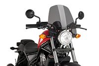 Puig 9462F Naked New Generation Touring Windsprong, Donkere Rook