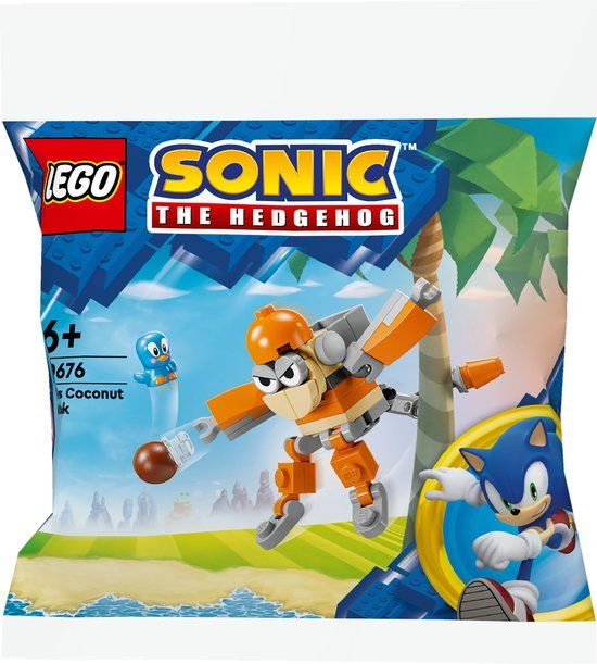 LEGO Sonic 30676 - Kiki's kokosnootaanval (polybag) - 42 onderdelen - 3+ jaar