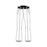CMP Stretch Broek Dames Wandelbroek Bianco 36
