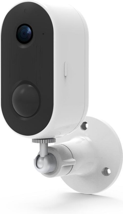 Laxihub GO1 Beveiligingscamera - Voor buiten - Draadloos - Full HD - Besturing via App wit