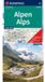 KOMPASS Autokarte Alpen 1:500.000