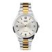 Q&Q C10A-053PY - Montre - Analogique - Homme - Bracelet en acier - Rond - Métal - Chiffres - Traits - Argenté - Doré