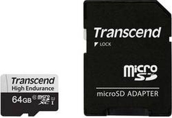 Transcend High Endurance 350V 64GB microSDXC Memory Card