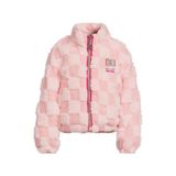 Stains&Stories Lichtroze Geruite Teddy Jas