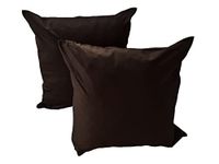 Kussensloop, Conceptcollectie Kussensloop Set van 2 - 40x40cm - Chocolade