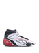 Alpinestars Chaussures Tech-1 T V3 FIA Blanc Noir Rouge, Taille: 9