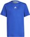 Adidas Aeroready Kinder T-shirt Korte Mouw Polyester Blauw 3-4 Jaar Jongens