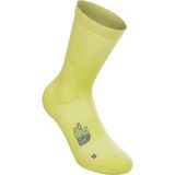 The North Face Never Stop Crew Hardloopsokken Unisex - Limoen, Grijs, Maat 42-45