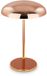 B.K.Licht BRILONER Caxa – LED Tafellamp oplaadbaar – draadloos – IP44 buitenverlichting – dimbaar met touch – oplaadbare accu – koper kleur – Ø19,5 x 30,5 cm