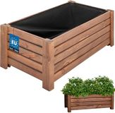 KOTARBAU® Houten Plantenbak, Kiefernhout, 60 x 33 x 25 cm, Bruin