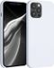 kwmobile telefoonhoesje geschikt voor Apple iPhone 12 Pro Max - Hoesje met siliconen coating - Smartphone case in wit