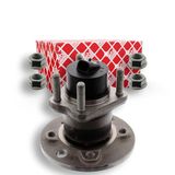 febi bilstein 02843 wiellagerset met wielnaaf en montagemateriaal, 1 stuk | Compatibel met: OPEL ASTRA F Cabriolet, ASTRA F Caravan, ASTRA F CC, ASTRA F CLASSIC Caravan, ASTRA F CLASSIC CC