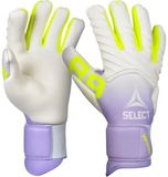 Select 089 V26 Keepershandschoenen Dames - Wit / Paars / Fluogeel | Maat: 8.5