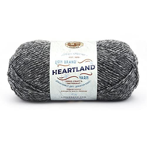 Lion Brand Yarn 142g 100% Acrylic Center Yarn Ball, Great-Smoky-Mountains