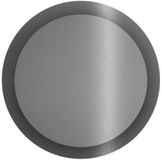 Hotbath Ventilatierooster - 15 x 15 x 15 cm - Rond - Gunmetal