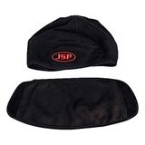 JSP Surefit™ Thermische Veiligheidshelm Liner Zwart met Afneembare Gezichtsbedekking - Medium/Large - Zwart (AHV009-901-100)