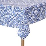 Nydel EUS97053813 tafelkleed 160 x 160 cm, vierkant blauw