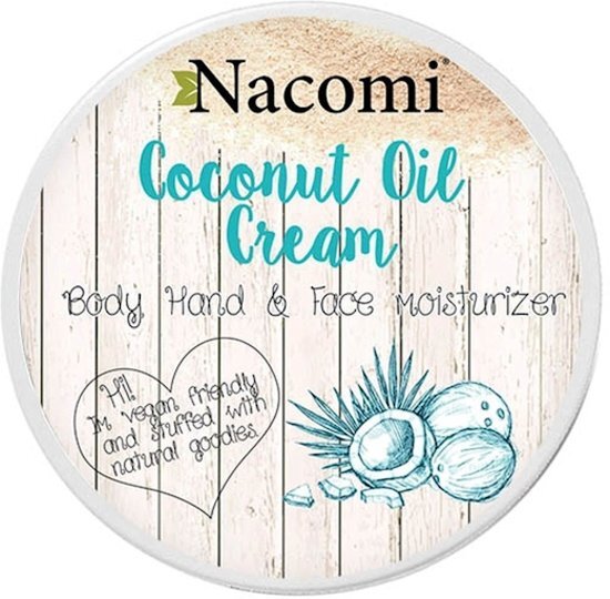 Nacomi Coconut oil cream face body & hands 100ml