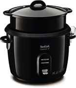 Tefal Rijstkoker classic zwart 10 kops + stoommand RK1038