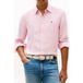 Tommy Hilfiger Pigment Dyed Linen Solid Classic Pink Taille: M | Casual chemises Outlet | Homme | Blanche