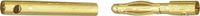 Jamara 95629 100 Stuks Goud Contact, Mannelijk/Vrouwelijk, 2 mm, Multi Color