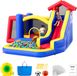 Vevor Château gonflable, aire de jeux extérieure premium trampoline, château gonflable avec soufflerie, toboggan et sac de rangement, aire de jeux familiale 333 x 338 x 230 cm