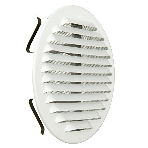 GABTU125R universele rooster met mol, aluminium wit