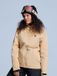Poederbaas Ski-jas Dames - Arctic 2L Insulated - Warm Sand - Maat L