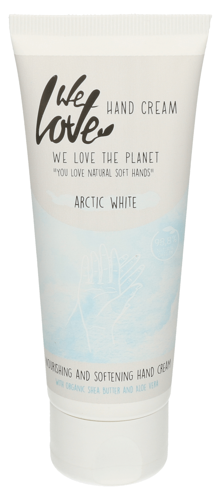 We Love The Planet Handcrème Arctic White