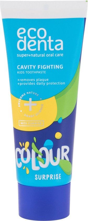 Ecodenta - Toothpaste Cavity Fighting Colour Surprise 6+ - 75ml