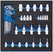 Draper 63512 Schroevendraaier Invoegen Bits en Draper TX-Star Sleutels 35 Stuk Set in 1/4 Lade Eva Invoegen Lade