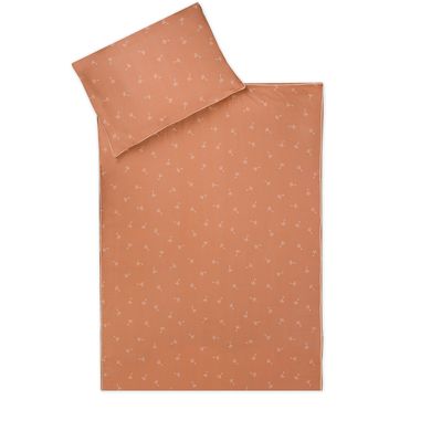 JULIUS ZÖLLNER Bedding Set Organic Flower y 100 x 135 cm