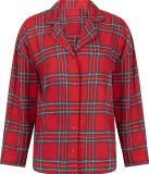 Hunkemöller Flannel Pyjama Top Rood