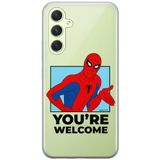 ERT GROUP Mobiele telefoonhoes voor Samsung A54 5G Origineel en officieel gelicentieerd Marvel Spider Man 030-patroon perfect passend bij de vorm van de mobiele telefoon, gedeeltelijk bedrukt