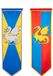 Boland Banier Knights & dragons - Ridders & Draken