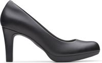 Clarks Adriel Viola Dames Pumps - Black Leather - Maat 40