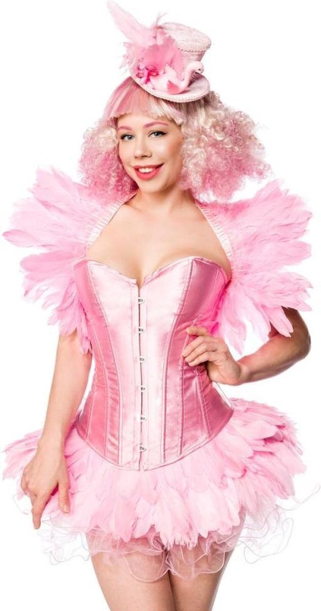 Mask Paradise Kostuum -M- Flamingo Girl Roze