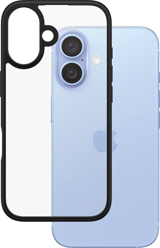 PanzerGlass HardCase - Hoesje voor mobiele telefoon - iPhone 16 6.1" - Zwart