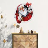 Ambiance Sticker Kerststicker met de Kerstman