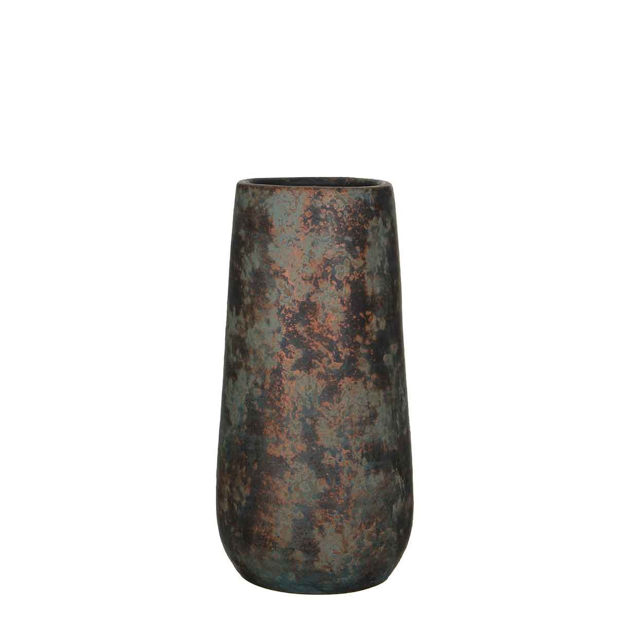Mica Decorations Clemente Ronde Vaas Koper 35 x 17 cm